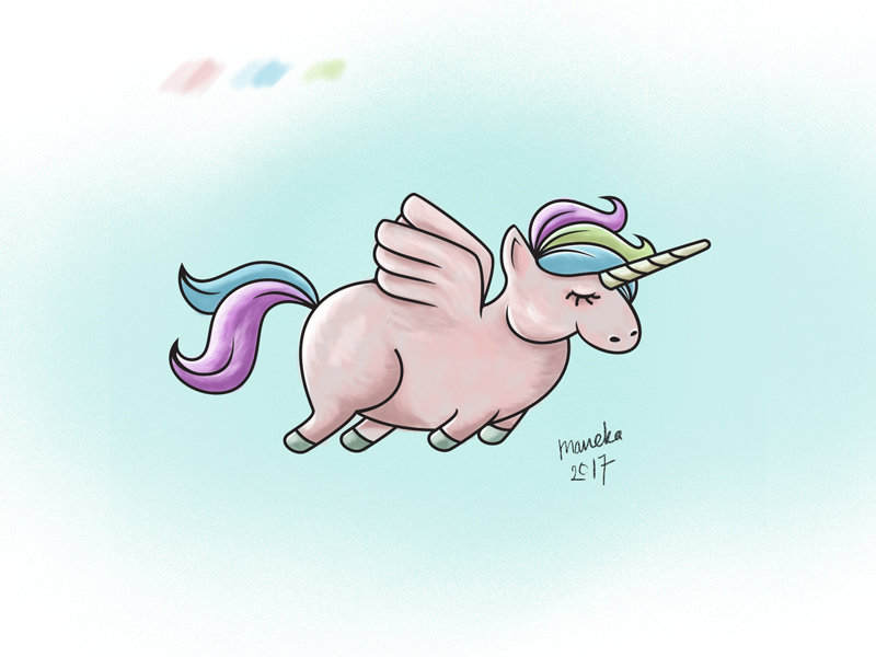 Flying Unicorn Drawing at Explore collection of