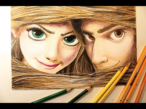 480x360 speed drawing - Flynn Rider Drawing