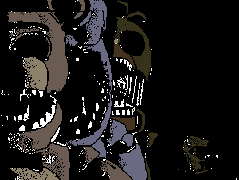 482x362 fnaf teasers drawings five nights - Fnaf 3 Drawings