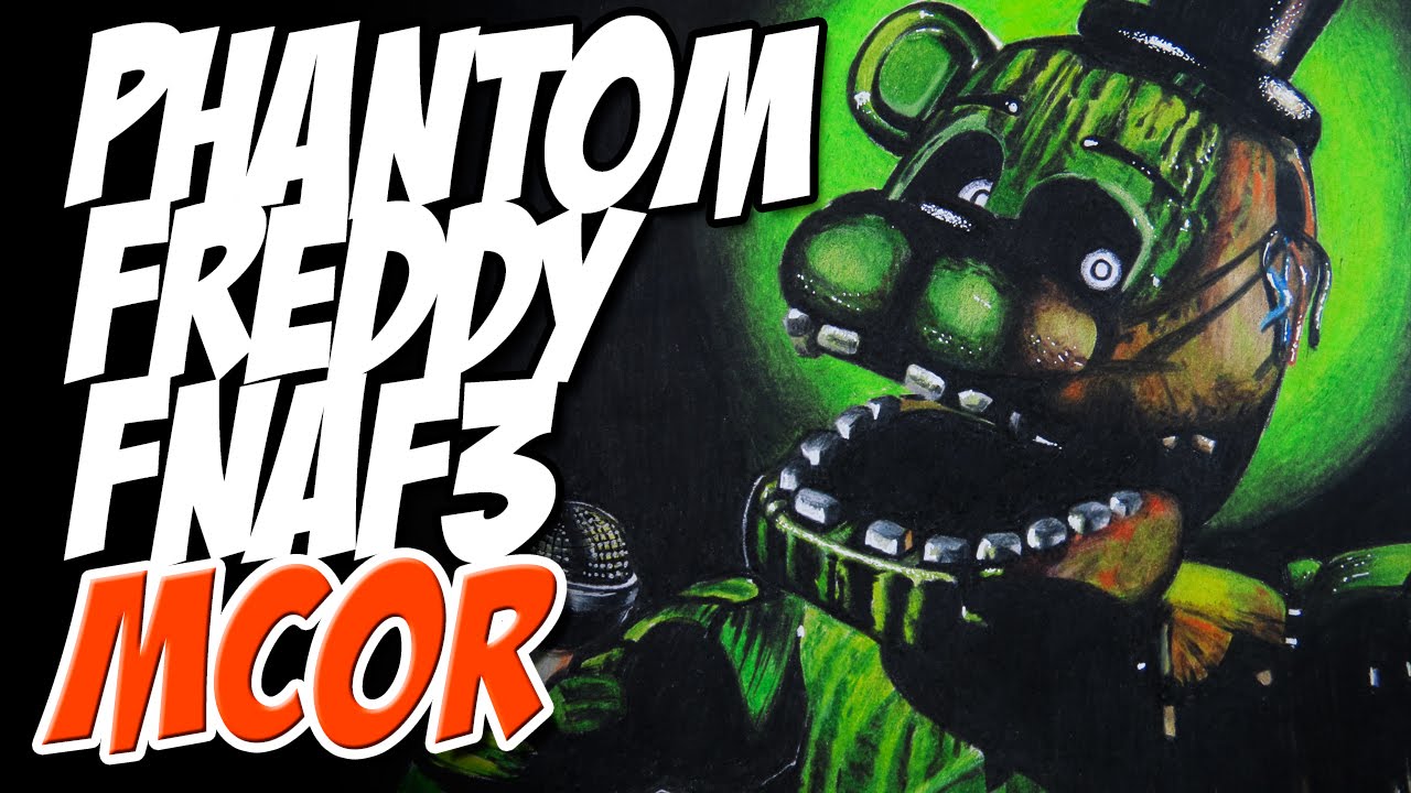1280x720 Drawing Phantom Freddy - Fnaf 3 Drawings