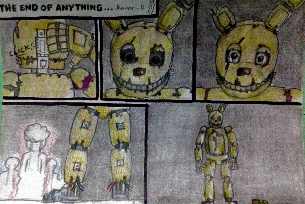 1024x685 fnaf comic the end of anything - Fnaf 3 Drawings