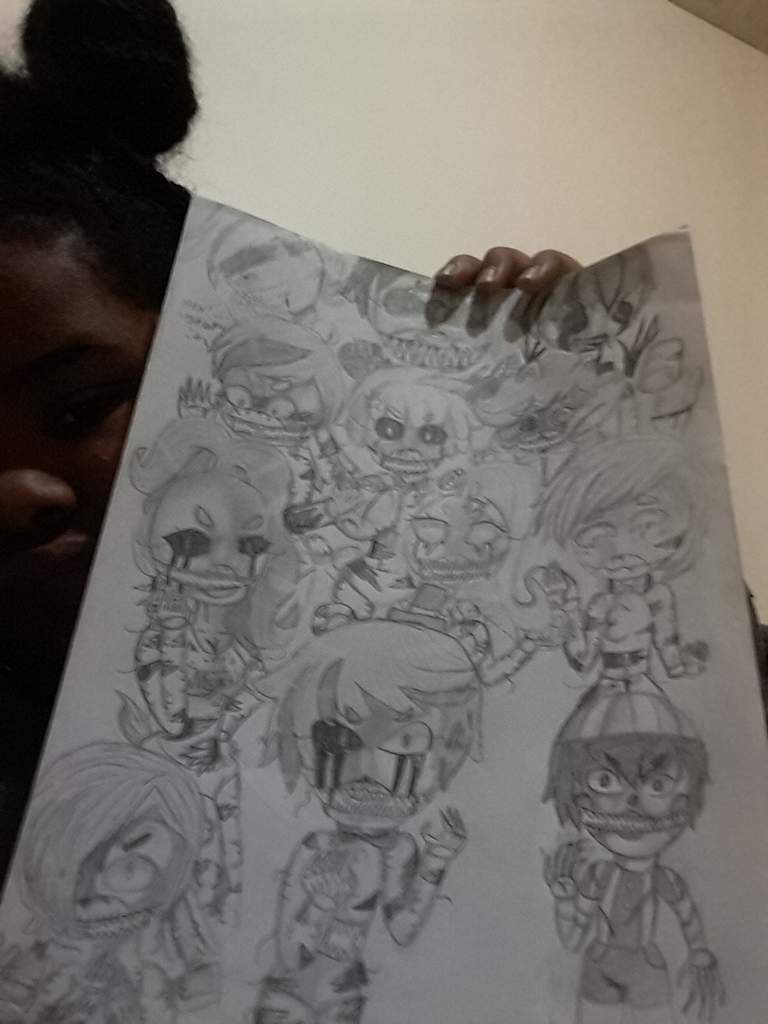 768x1024 fnaf drawings five nights at freddy's amino - Fnaf 4 Drawings