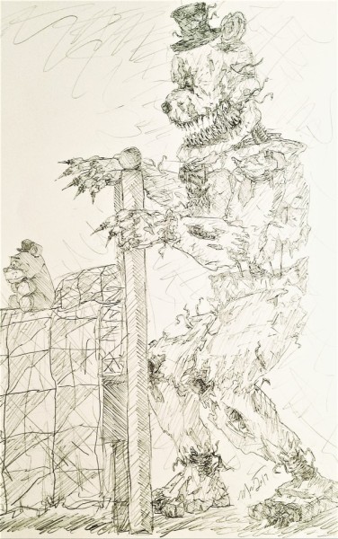 376x600 fnaf nightmare tumblr - Fnaf 4 Drawings
