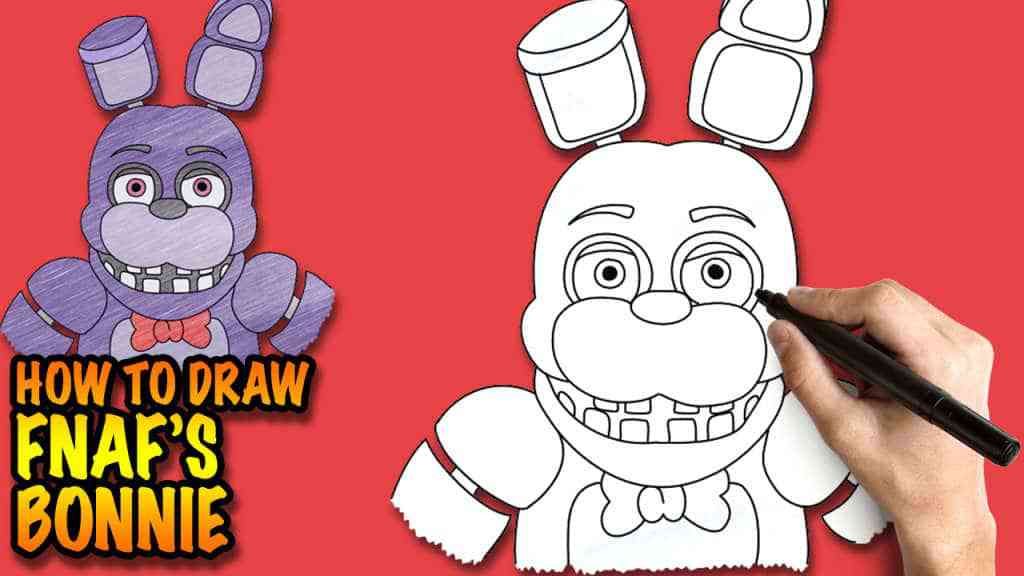 1024x576 Fnaf Drawings - Fnaf Characters Drawings
