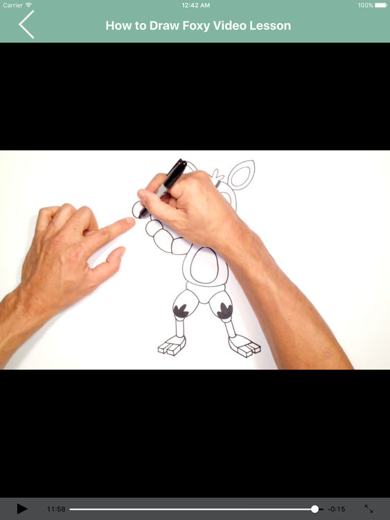 563x750 draw fnaf characters for ipad - Fnaf Characters Drawings