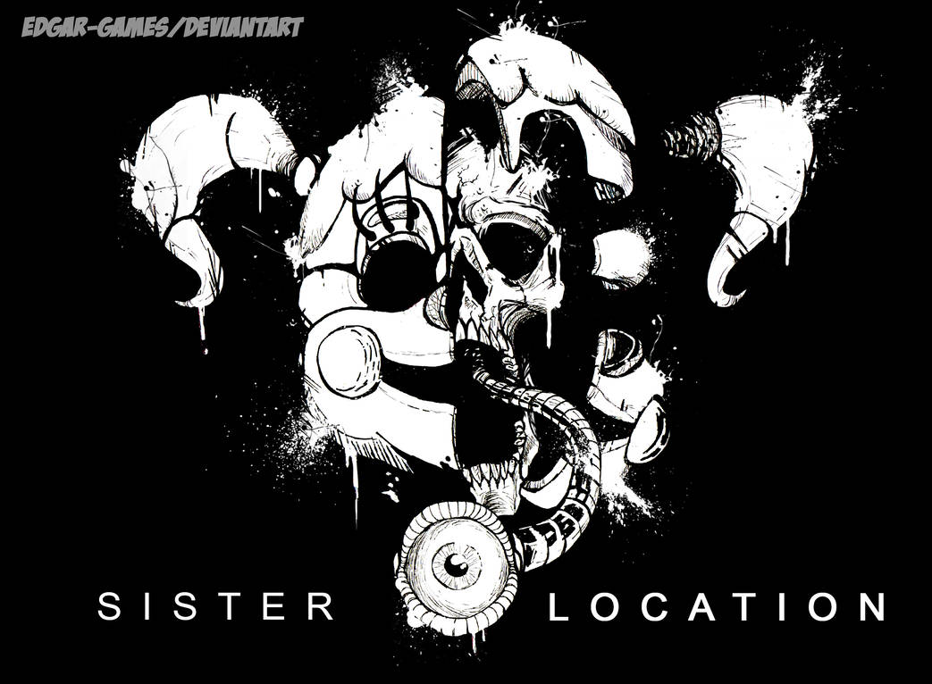 1043x766 circus of death fnaf sister location wallpaper - Fnaf Drawing Games