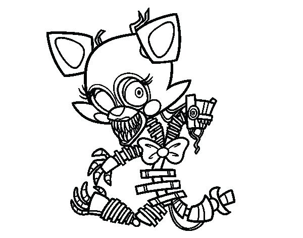 600x470 Coloring Pages Printable Fnaf Games Betterfor - Fnaf Drawing Games