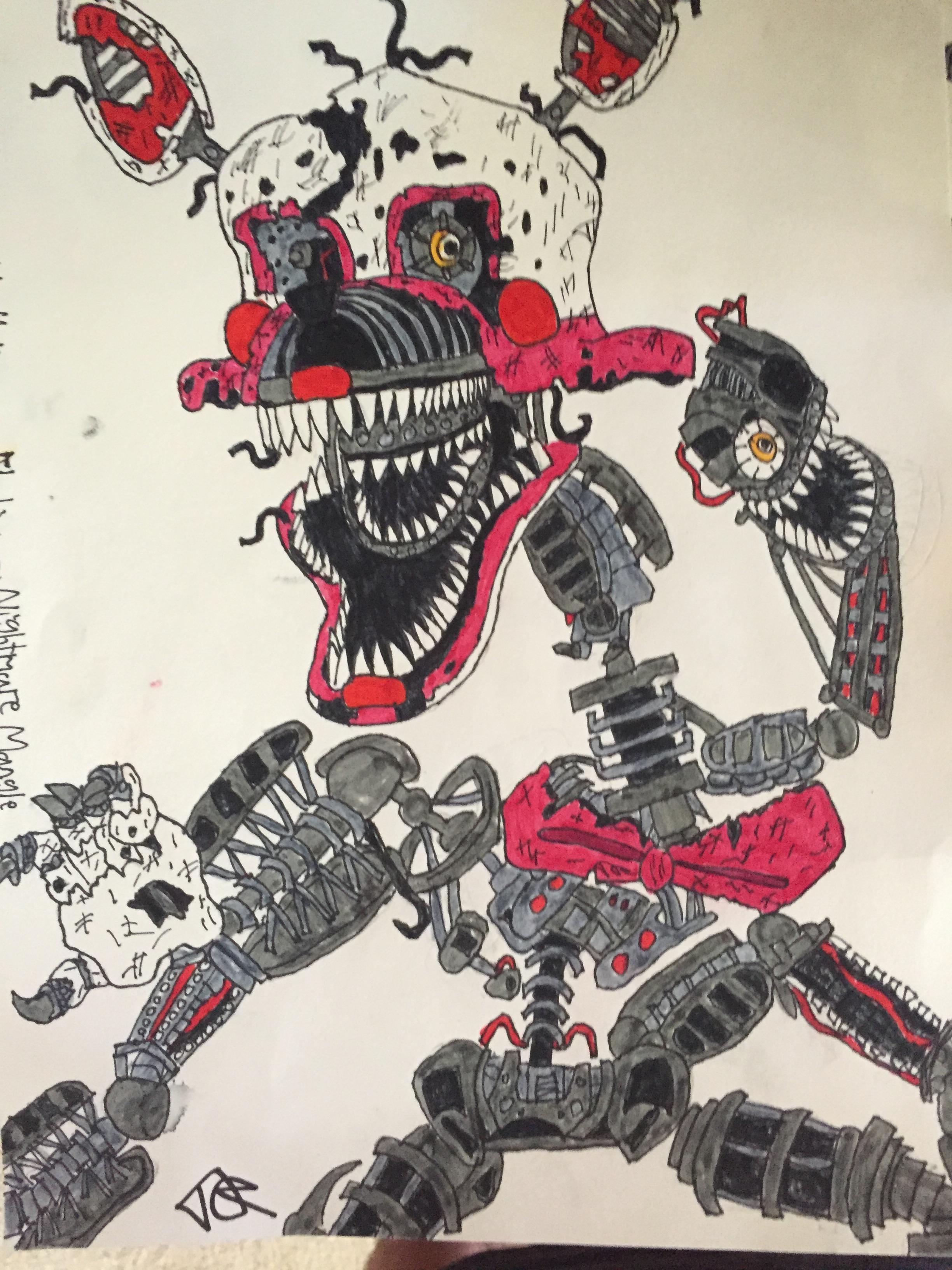 2448x3264 found some of my old fnaf drawings from a couple years ago - Fnaf Drawings