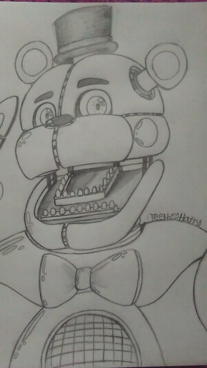 670x1191 Fnaf Drawing Detailed For Free Download - Fnaf Drawings