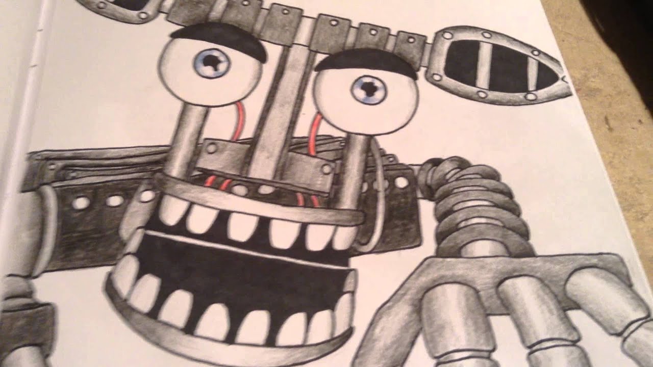 1280x720 All My Fnaf Drawings Part - Fnaf Drawings