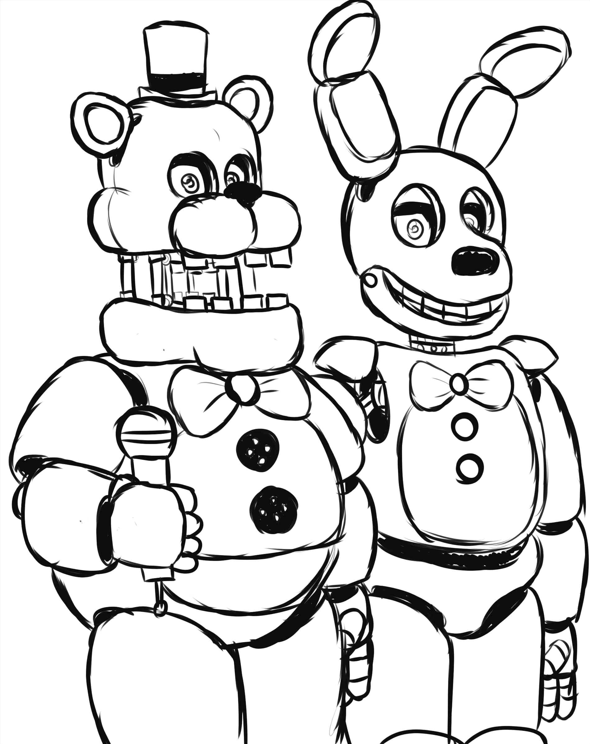 Download Fnaf Golden Freddy Drawing at PaintingValley.com | Explore collection of Fnaf Golden Freddy Drawing