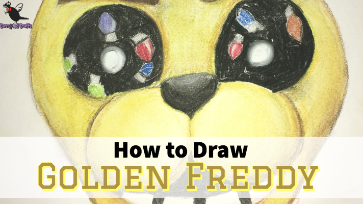 712x400 Five Nights - Fnaf Golden Freddy Drawing