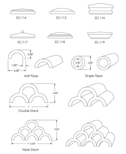 417x508 South Coast Foam Shapes - Foam Drawing