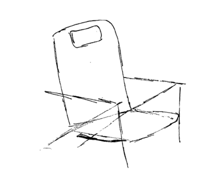 400x346 Folding Chair Opportunity - Folding Chair Drawing