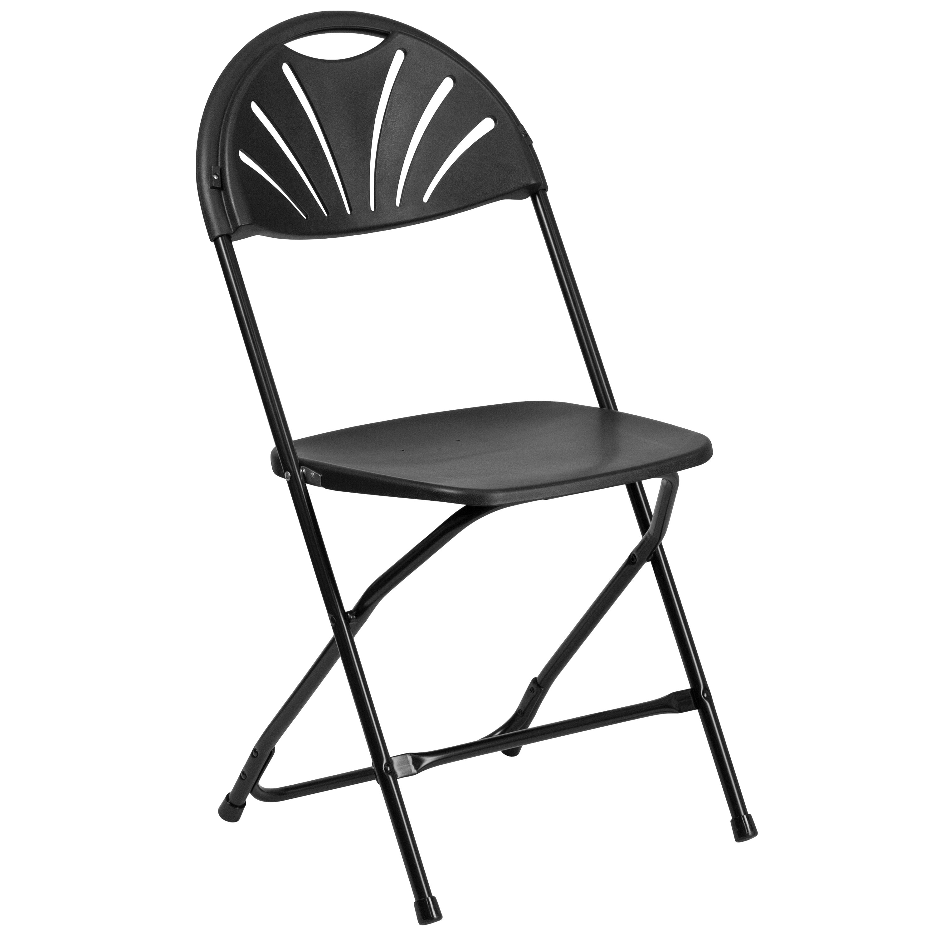 3000x3000 symple stuff laduke fan back plastic folding chair reviews wayfair - Folding Chair Drawing
