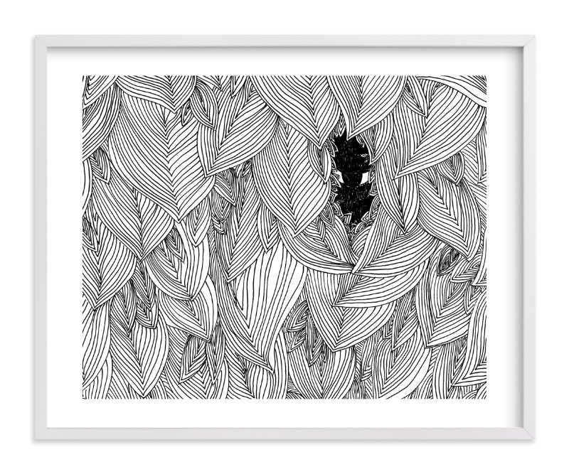 800x667 behind the foliage wall art prints - Foliage Drawing