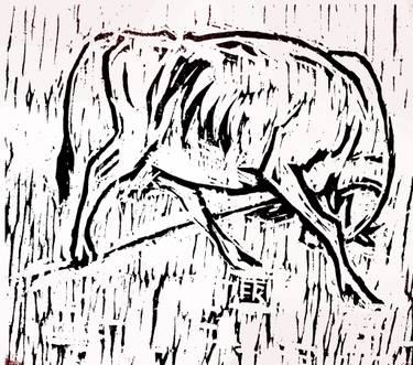 375x331 folk art prints from bangladesh saatchi art - Folk Drawing