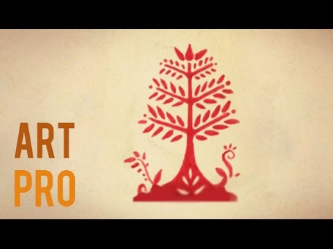 480x360 how to draw an easy tree - Folk Drawing