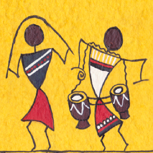 300x300 image result for indian folk art drawings african art, indian - Folk Drawing