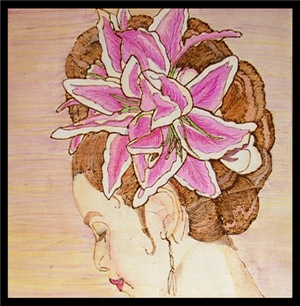 300x306 folklorico art work ohquepretty designs - Folklorico Dancer Drawing