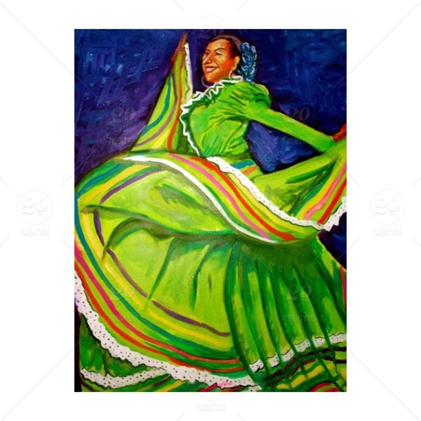 Folklorico Dancer Drawing at Explore collection of