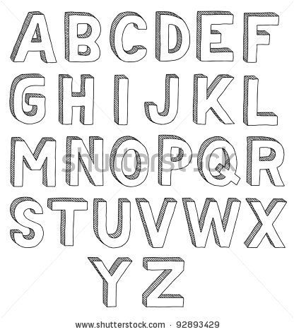 416x470 Hand Drawn Vector Abc, Font, Alphabet - Fonts Drawing