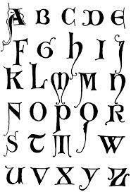 186x272 how to draw gothic fonts - Fonts Drawing