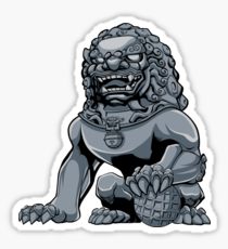 210x230 foo dog drawing stickers redbubble - Foo Dog Drawing