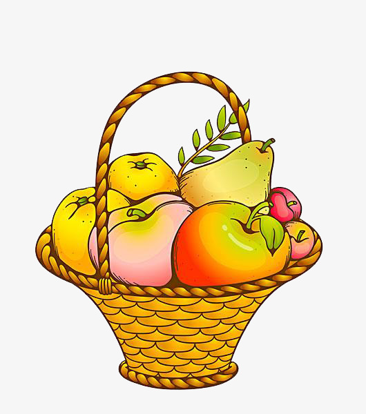 Food Basket Drawing at PaintingValley.com | Explore collection of Food ...