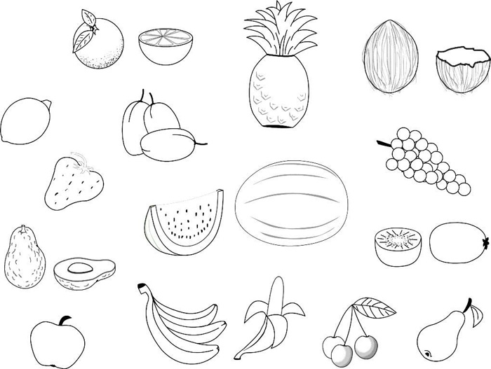 Food Drawing Images