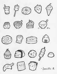 197x255 Easy Cute Food Drawings - Food Drawings