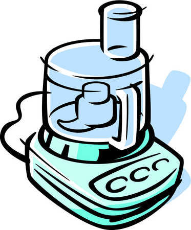 373x450 food processor clipart - Food Processor Drawing
