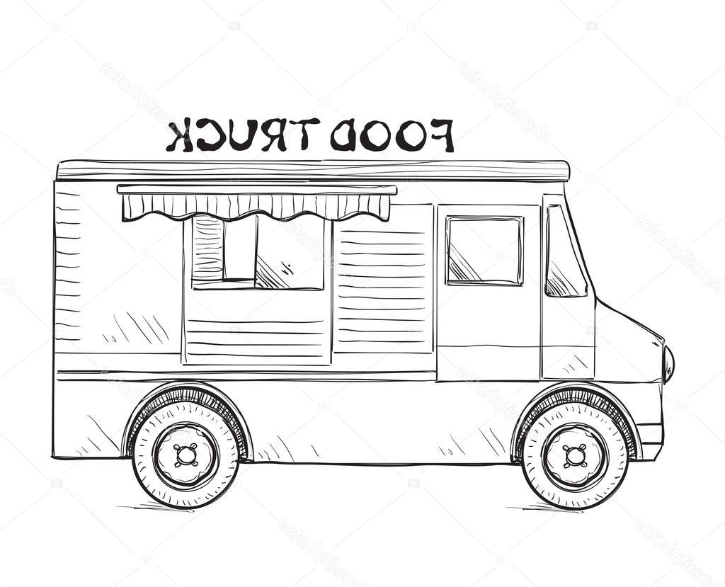 Food Truck Drawing at Explore collection of Food