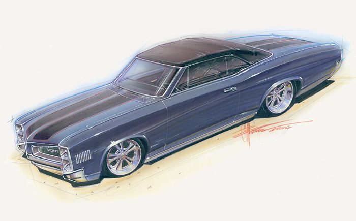 700x435 Images Of Chip Foose Drawings Chevy - Foose Drawings