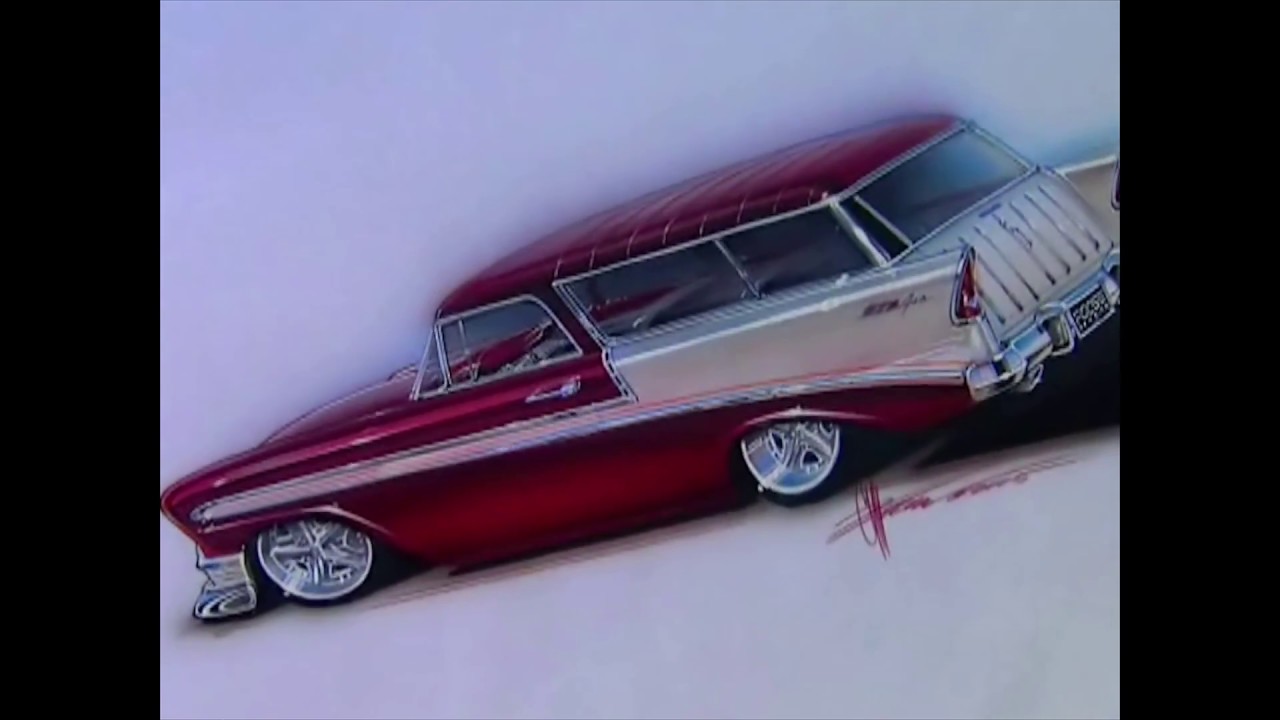 1280x720 Chip Foose's Drawings From Season Of Overhaulin' - Foose Drawings