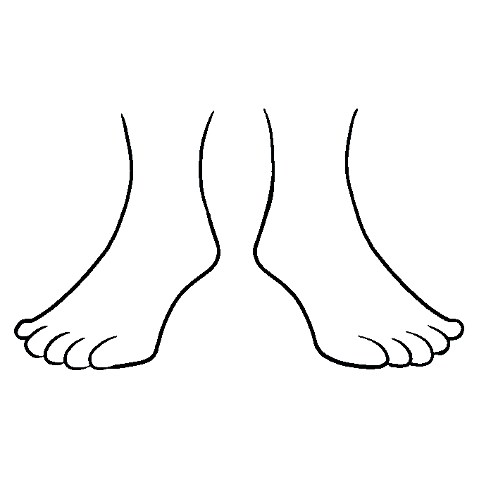 680x678 How To Draw Feet Really Easy Drawing Tutorial - Foot Drawing