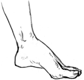 275x261 Foot Sketch Templates And Footwear Design - Foot Line Drawing