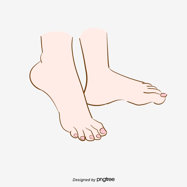 640x640 Line Drawing Of The Foot,toes,walking Foot,taking Footst Hook - Foot Line Drawing