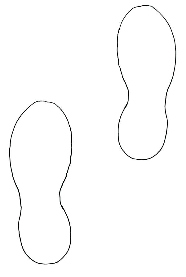 Foot Outline Printable