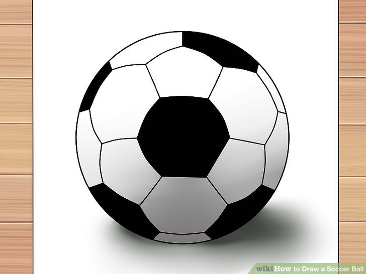 Football Ball Drawing