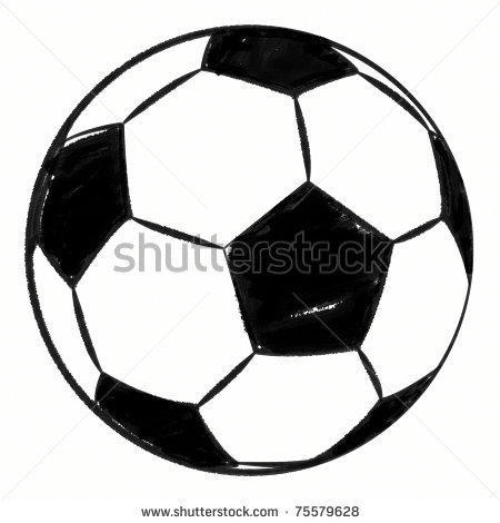 450x470 Football Ball Drawing - Football Ball Drawing