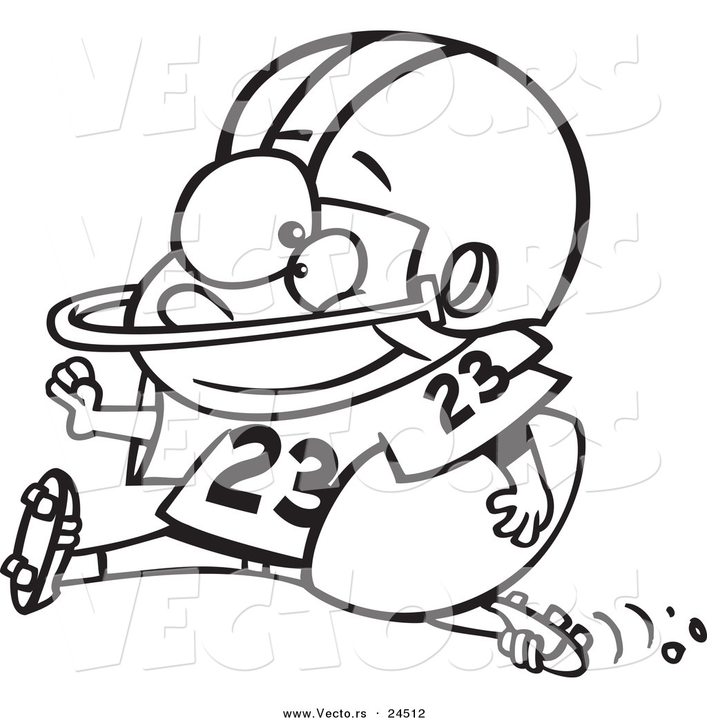 1024x1044 How To Draw A Cartoon Football Player Image Group - Football Cartoon Drawing