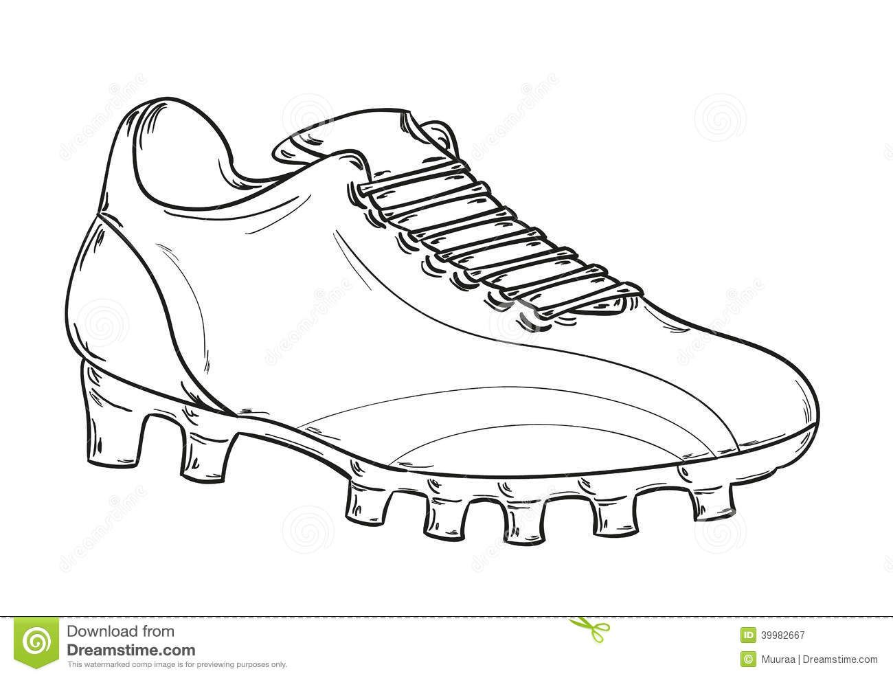 1300x987 soccer boot template risunki nike football boots, football - Football Cleats Drawing