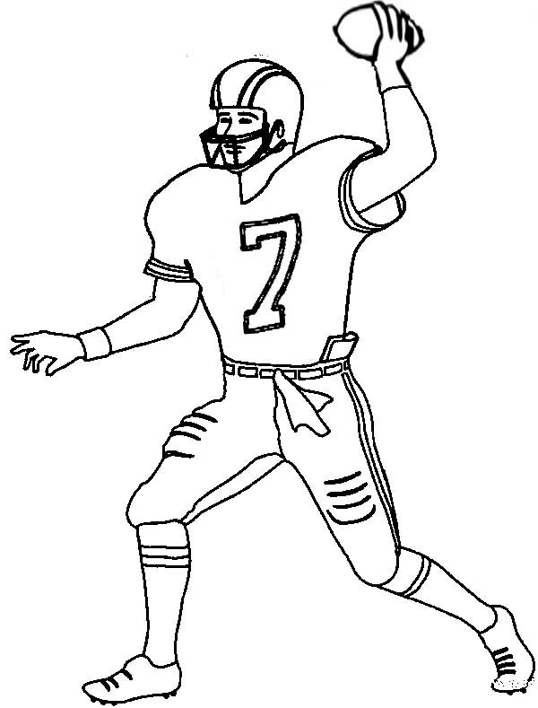 600x789 Football Drawing Easy - Football Drawing Easy