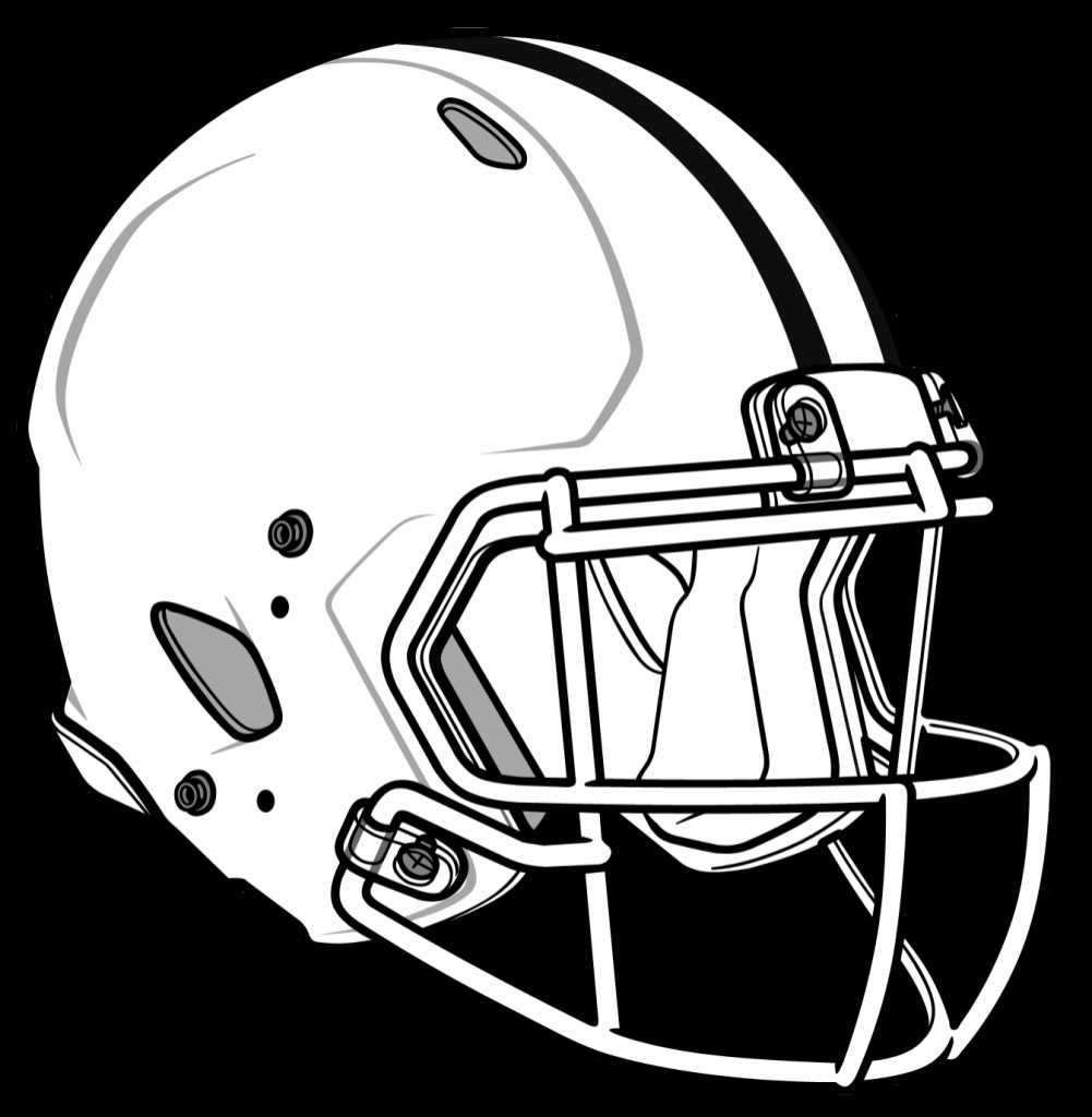 1001x1024 how to draw a football easy easy football helmet drawings images - Football Drawing Easy