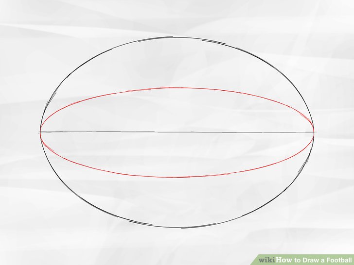 728x546 How To Draw A Football Steps - Football Drawing Step By Step