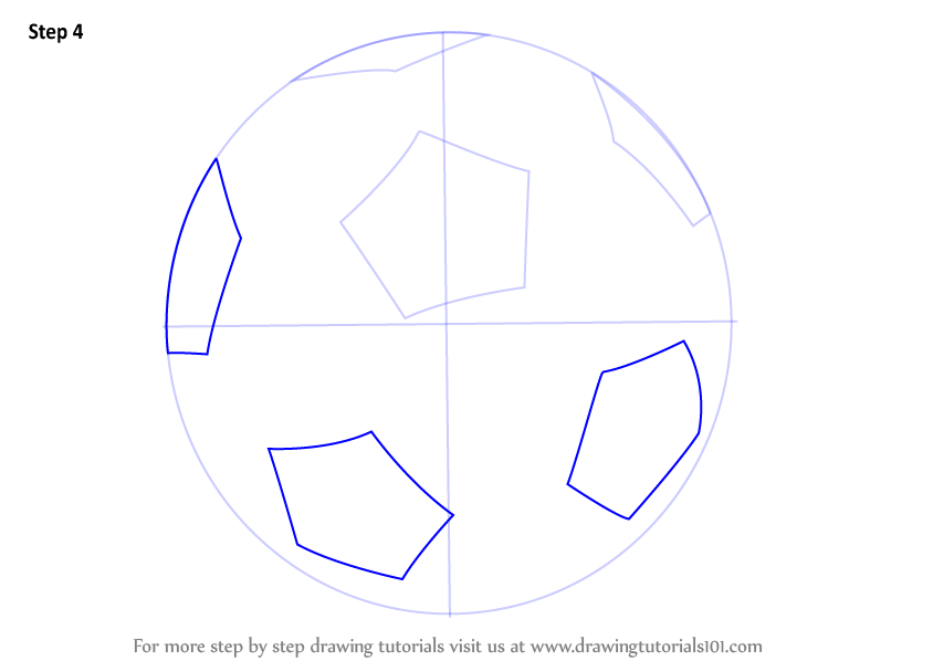 844x598 Learn How To Draw A Football - Football Drawing Step By Step