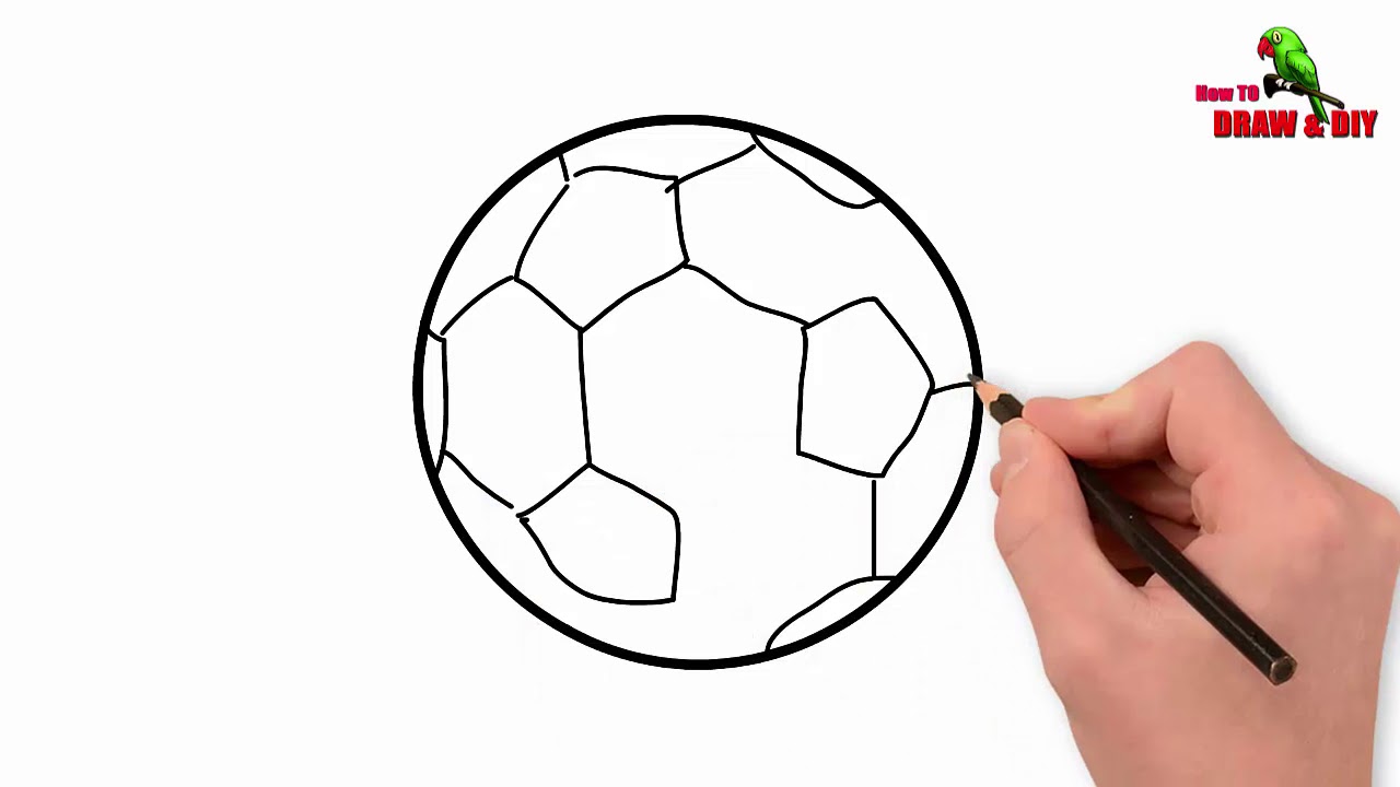 Football Drawing Step By Step at Explore