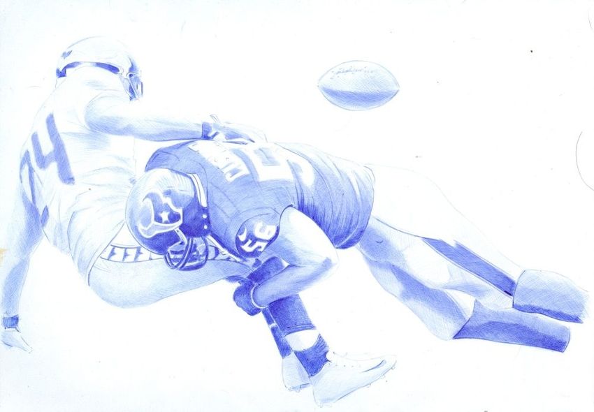 Football Stadium Drawing At Paintingvalley.com 