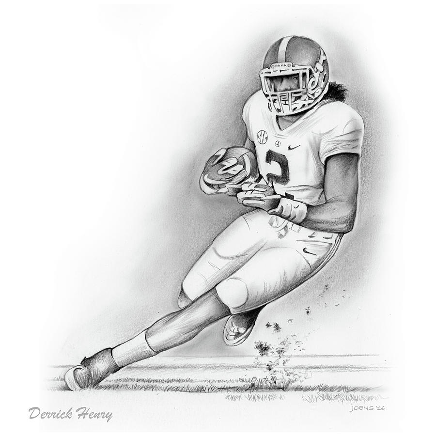 900x900 Football Drawings Fine Art America - Football Drawings Images
